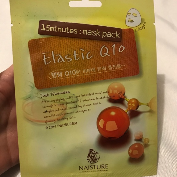 8 Pack Naisture Elastic Q10 Sheet Mask - Picture 1 of 2